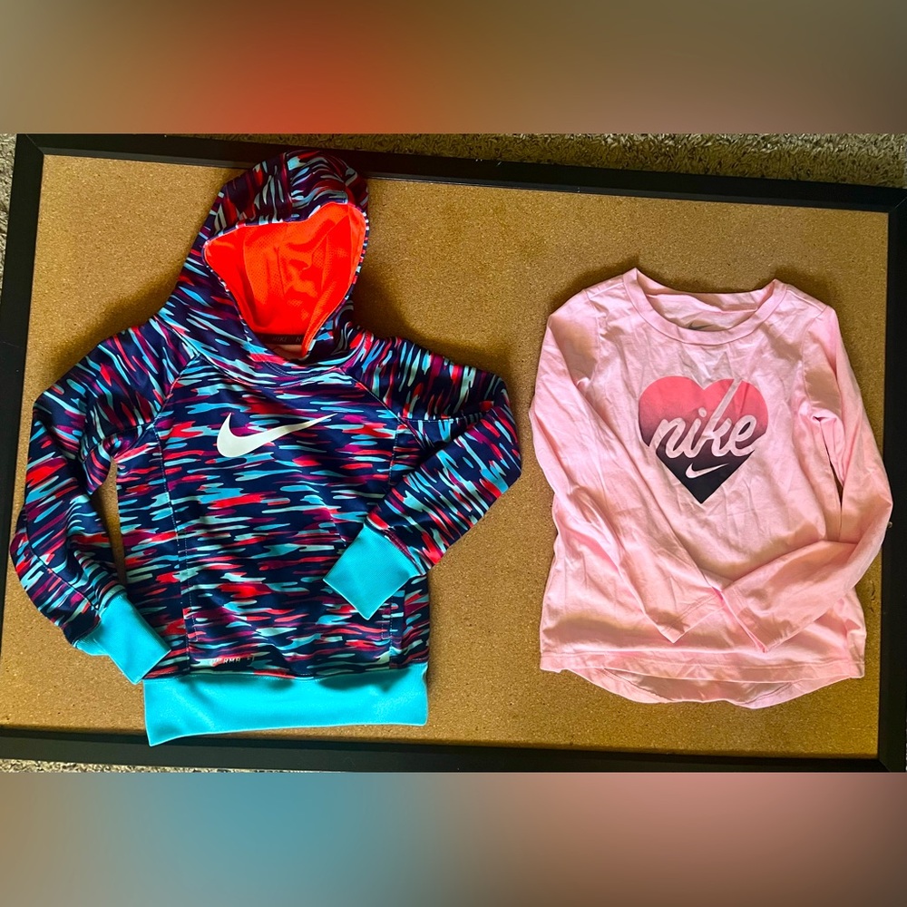 Nike Kids' Hoodie And Long Sleeve Shirt Set
